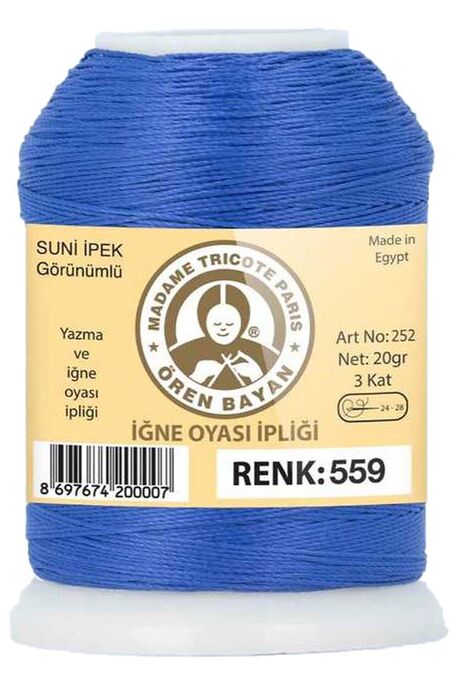 Örenbayan yarn - ÖREN BAYAN ARTIFICIAL SILK LACE YARN 20 GR 0559