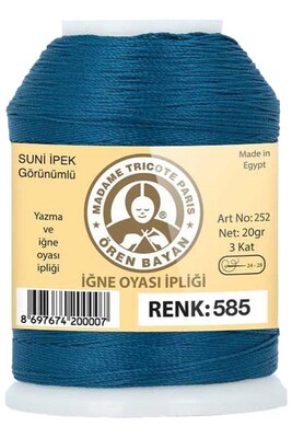 Örenbayan yarn - ÖREN BAYAN ARTIFICIAL SILK LACE YARN 20 GR 0585