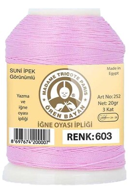 Örenbayan yarn - ÖREN BAYAN ARTIFICIAL SILK LACE YARN 20 GR 0603