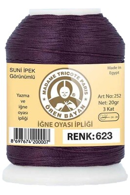 Örenbayan yarn - ÖREN BAYAN ARTIFICIAL SILK LACE YARN 20 GR 0623