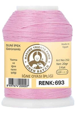 Örenbayan yarn - ÖREN BAYAN ARTIFICIAL SILK LACE YARN 20 GR 0693