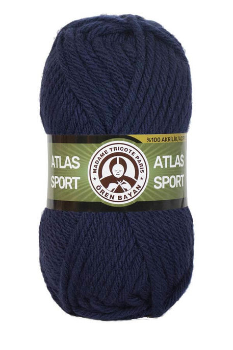 Örenbayan yarn - ÖREN BAYAN ATLAS SPORT 019 Navy Blue