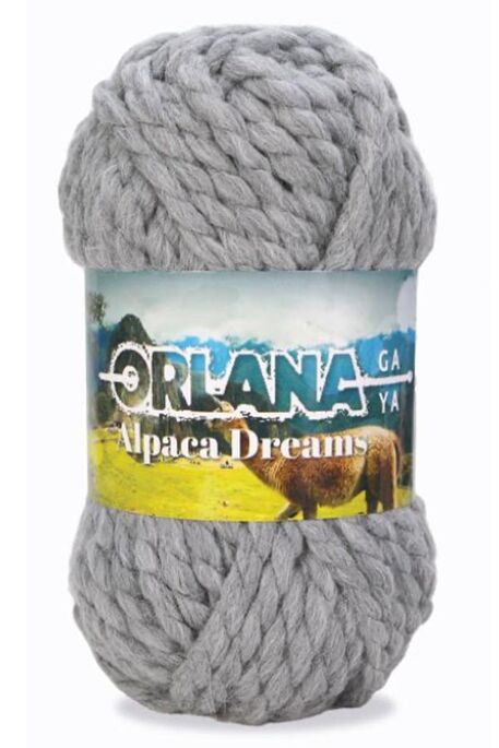 ORLANA - ORLANA ALPACA DREAMS 194 Gri Melanj