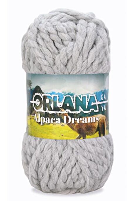 ORLANA - ORLANA ALPACA DREAMS 195 Gri