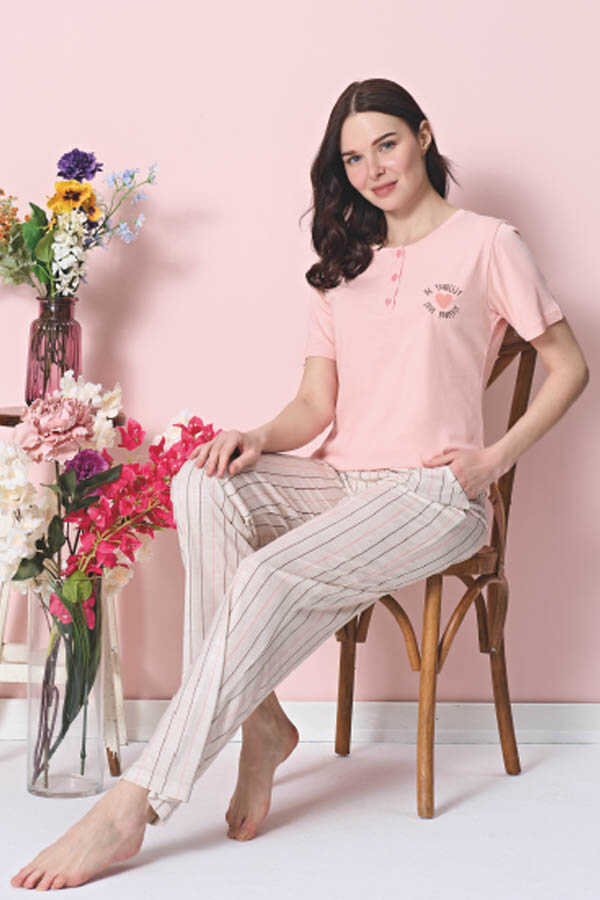 Over Sleep 1866 Bayan Pijama Takım