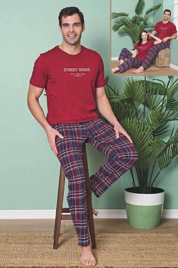 Over Sleep 1981 Erkek Pijama Takım