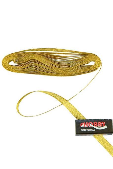  - RIBBON SIM NO: 5 (2 CM) 10 MT 02 GOLD