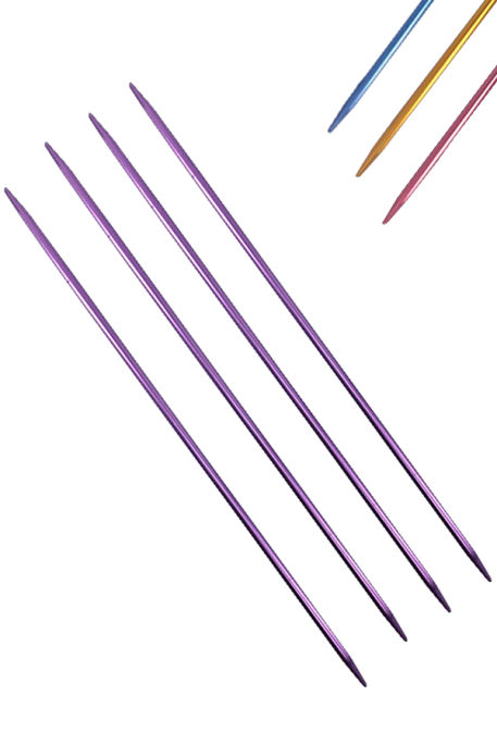 SULTAN ŞİŞ - METAL COLORED DOUBLE POINTED NEEDLE 20 CM