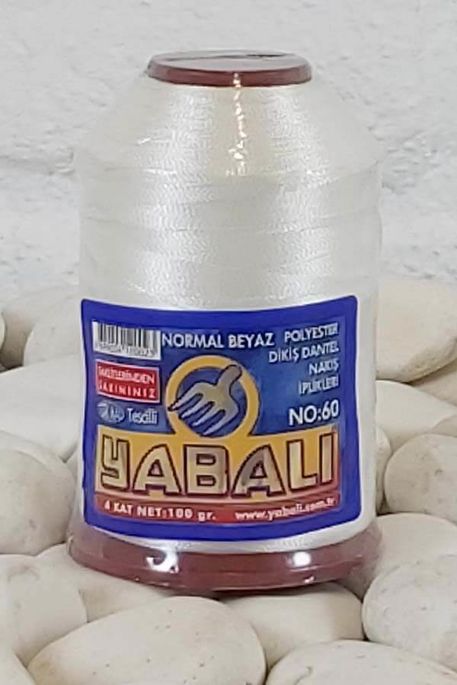 YABALI - DANTEL İPLİĞİ NO:60 WHITE 100 GR