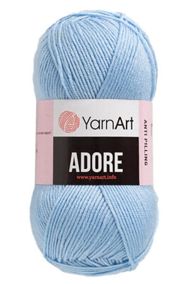 YARNART - YARNART ADORE 340 Bebe Mavi