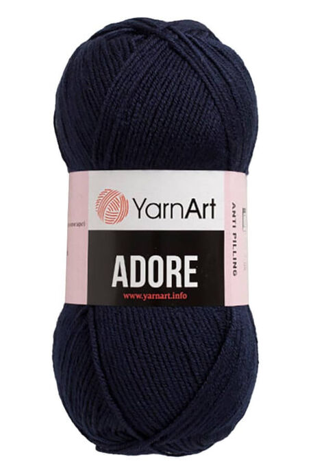 YARNART - YARNART ADORE 351 Lacivert