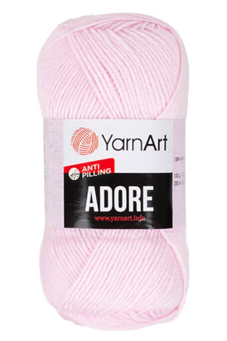 YARNART - YARNART ADORE 361 Açık Pembe