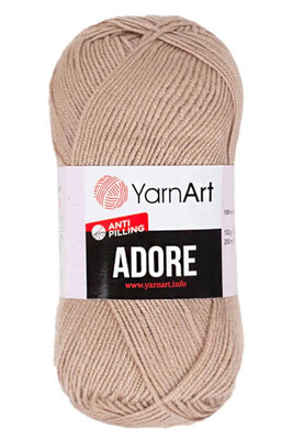 Yarnart yarn - YARNART ADORE KNİTTİNG YARN 368 MINK