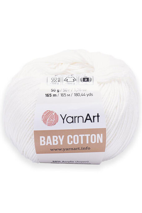 YARNART - YARNART BABY COTTON 401