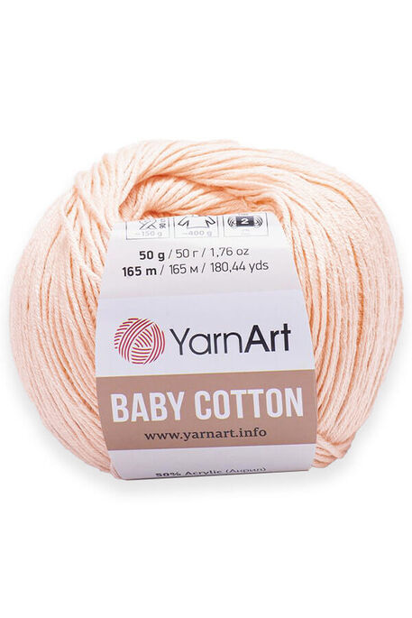 Yarnart yarn - YARNART BABY COTTON KNİTTİNG YARN 411