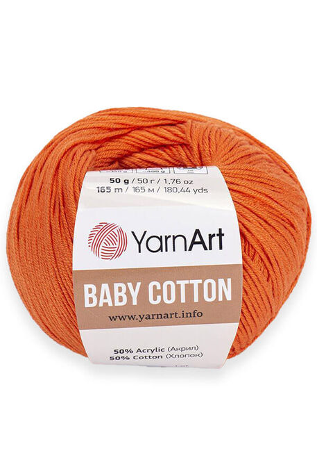 Yarnart yarn - YARNART BABY COTTON KNİTTİNG YARN 421