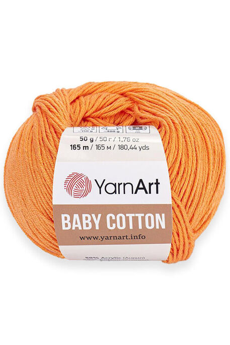 Yarnart yarn - YARNART BABY COTTON KNİTTİNG YARN 425