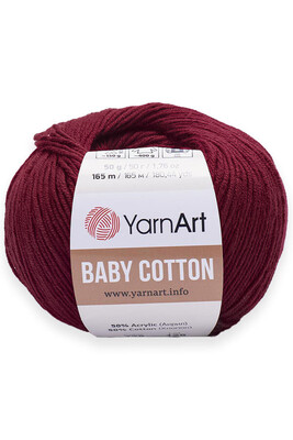 Yarnart yarn - YARNART BABY COTTON KNİTTİNG YARN 428