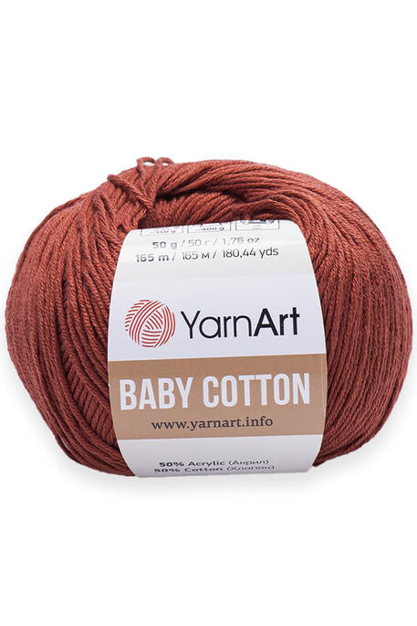 Yarnart yarn - YARNART BABY COTTON KNİTTİNG YARN 429