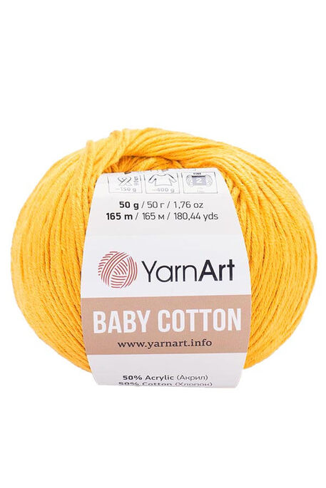 Yarnart yarn - YARNART BABY COTTON KNİTTİNG YARN 432