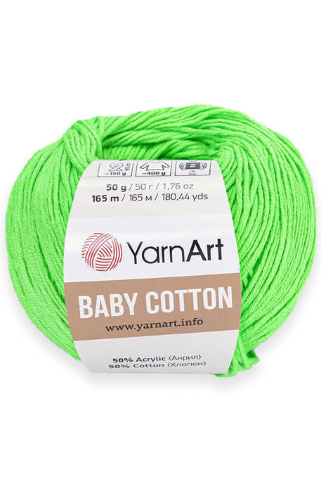 Yarnart yarn - YARNART BABY COTTON KNİTTİNG YARN 438