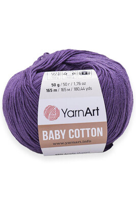 Yarnart yarn - YARNART BABY COTTON KNİTTİNG YARN 455