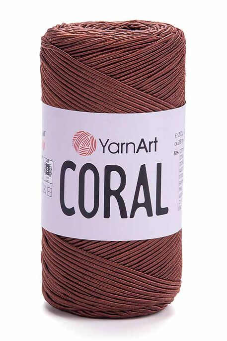 Yarnart yarn - YARNART CORAL 1905 Kızıl Kahve