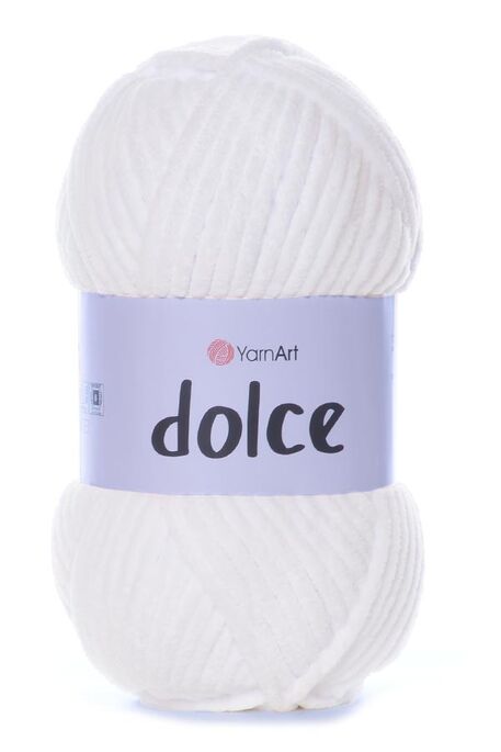 Yarnart yarn - YARNART DOLCE 741 Beyaz