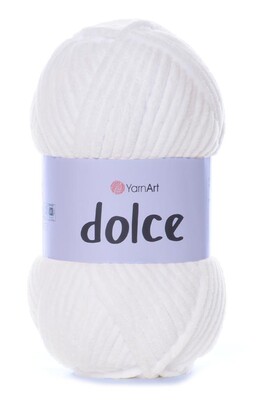 YARNART - YARNART DOLCE 741 Beyaz