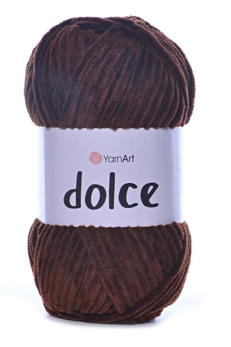 Yarnart yarn - YARNART DOLCE 775 Koyu Kahve