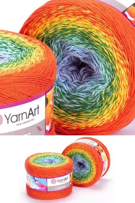 YARNART - YARNART FLOWERS 255