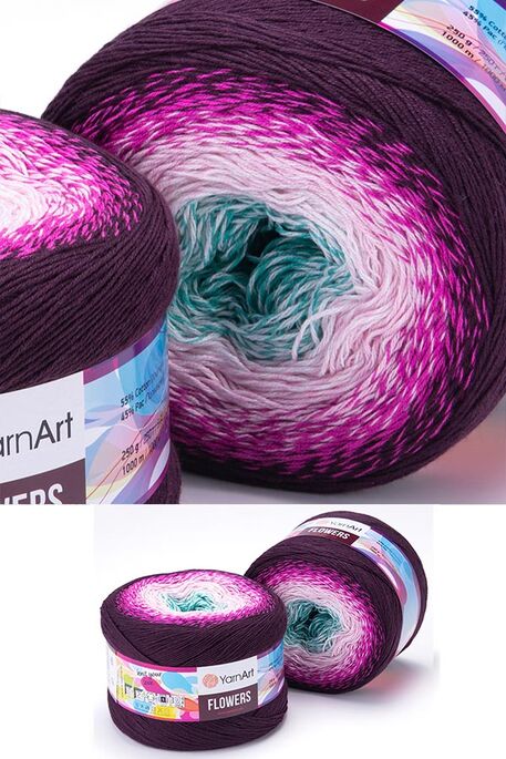 Yarnart yarn - YARNART FLOWERS color 300