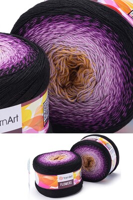 Yarnart yarn - YARNART FLOWERS color 300