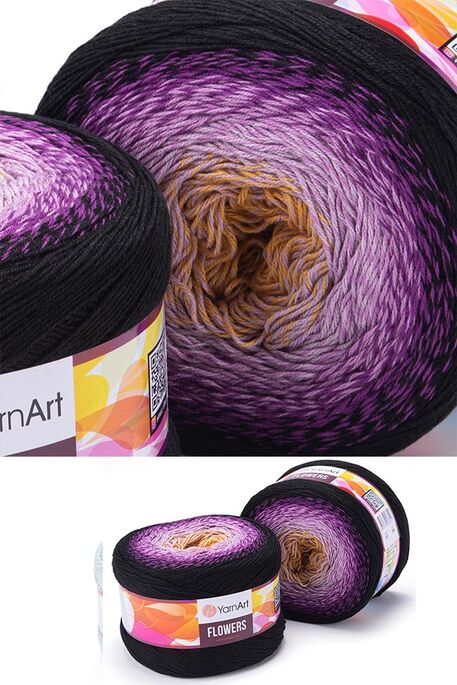 Yarnart yarn - YARNART FLOWERS color 300