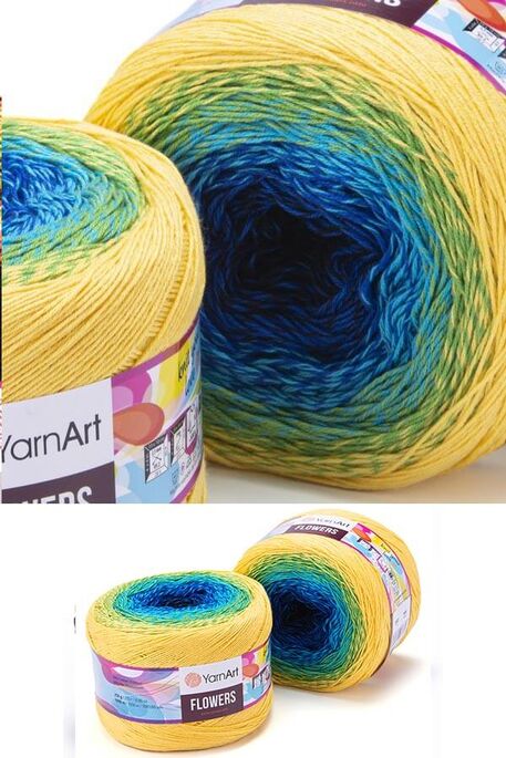 Yarnart yarn - YARNART FLOWERS color 300