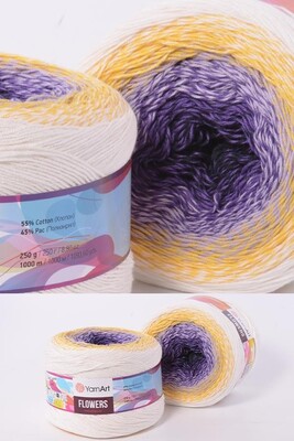 Yarnart yarn - YARNART FLOWERS color 300