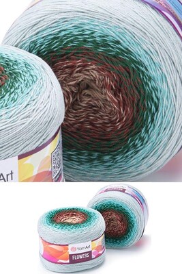 Yarnart yarn - YARNART FLOWERS color 300