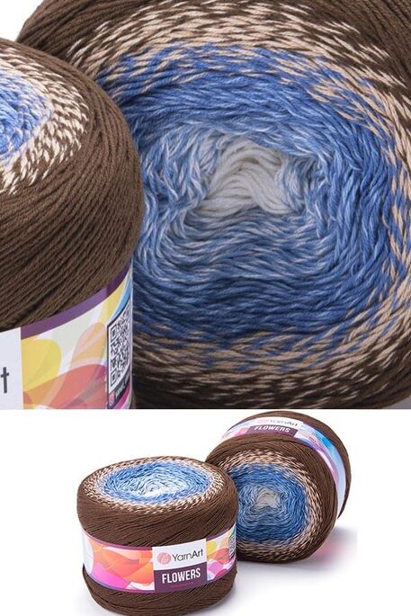 Yarnart yarn - YARNART FLOWERS color 300