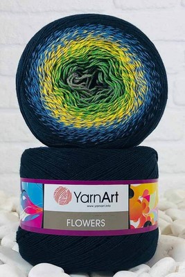 YARNART FLOWERS KNİTTİNG YARN 250 - Thumbnail