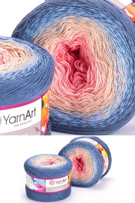 Yarnart yarn - YARNART FLOWERS KNİTTİNG YARN 262