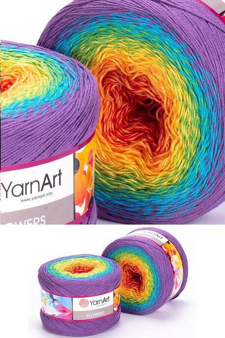 Yarnart yarn - YARNART FLOWERS KNİTTİNG YARN 277