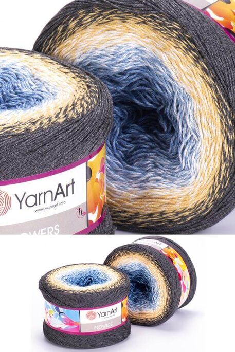 Yarnart yarn - YARNART FLOWERS KNİTTİNG YARN 287