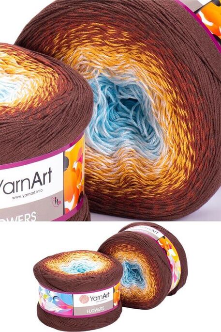 Yarnart yarn - YARNART FLOWERS KNİTTİNG YARN 296