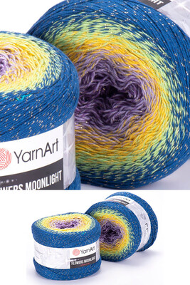 Yarnart yarn - YARNART FLOWERS MOONLIGHT YARN 3257