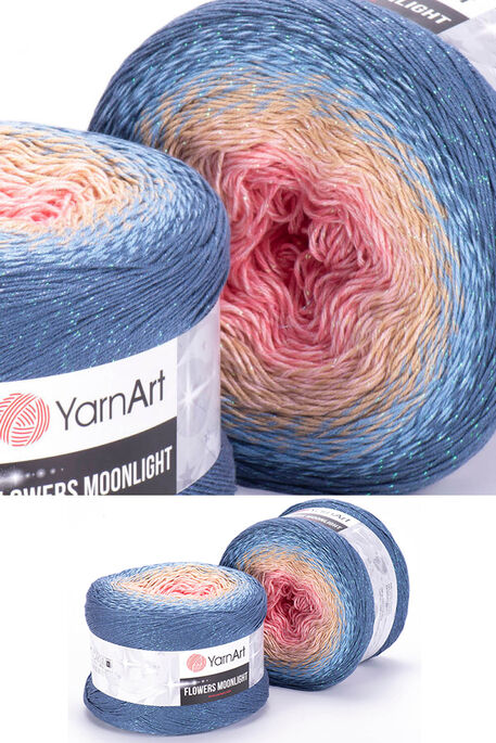 Yarnart yarn - YARNART FLOWERS MOONLIGHT YARN 3262