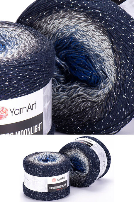 Yarnart yarn - YARNART FLOWERS MOONLIGHT YARN 3275