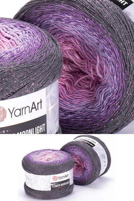 Yarnart yarn - YARNART FLOWERS MOONLIGHT YARN 3276