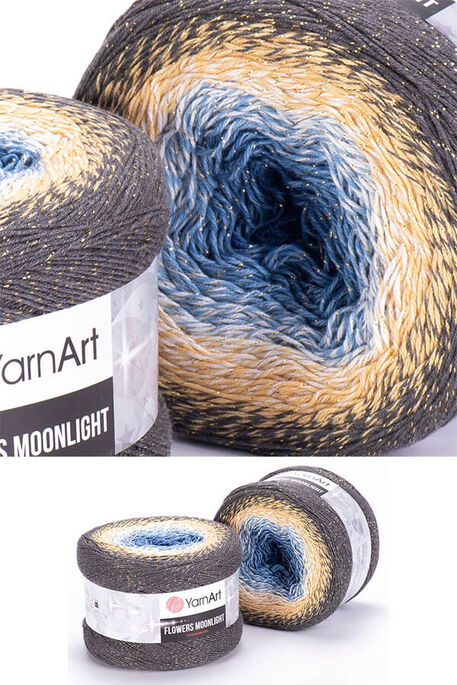 Yarnart yarn - YARNART FLOWERS MOONLIGHT YARN 3287