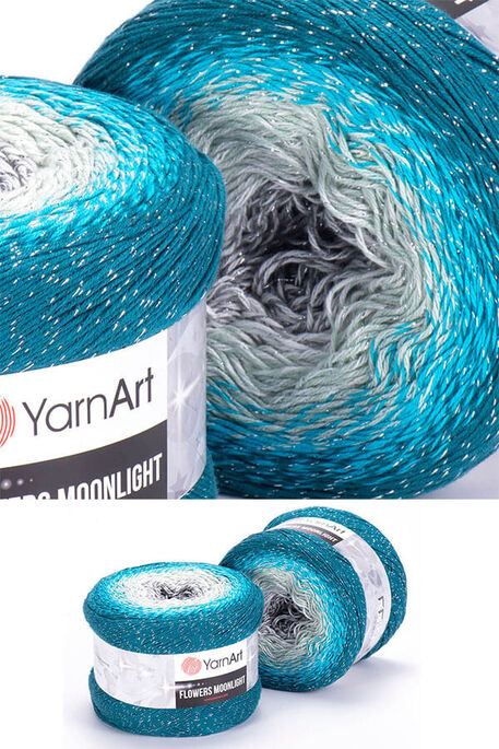 Yarnart yarn - YARNART FLOWERS MOONLIGHT YARN 3289