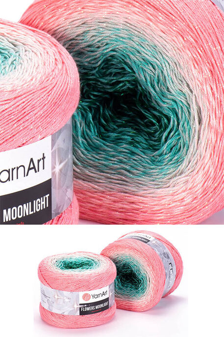 Yarnart yarn - YARNART FLOWERS MOONLIGHT YARN 3292